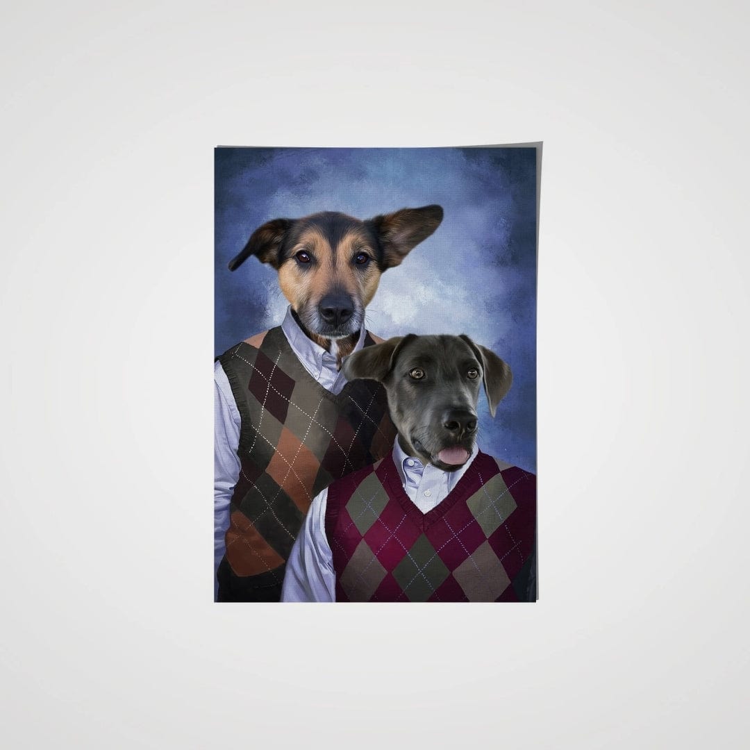 Crown and Paw - Poster The Step Brothers - Custom Pet Poster