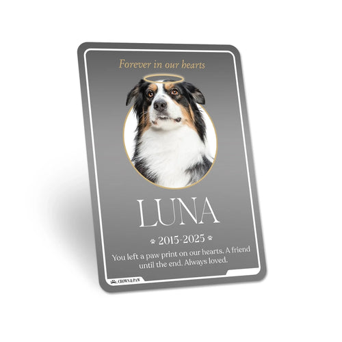 Memorial Card Angle Image