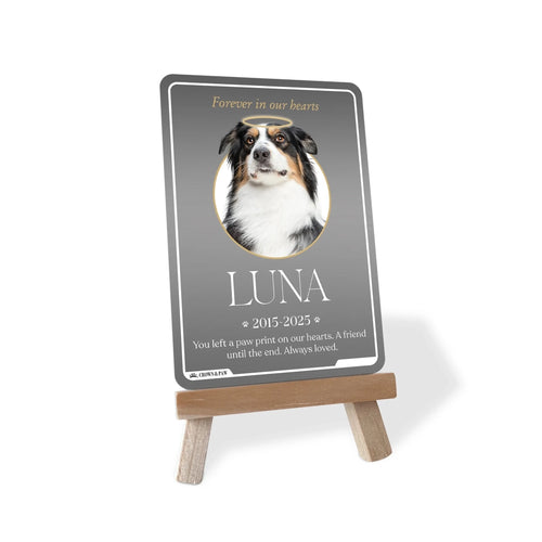 Easel Stand - Card No Casing Memorial