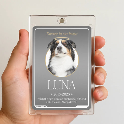 Acrylic Casing Hand Holding Memorial