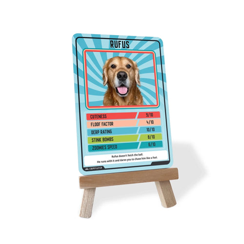 Easel Stand - Card No Casing Top Trump