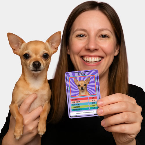 Woman Holding Top Trump Card No Casing 11