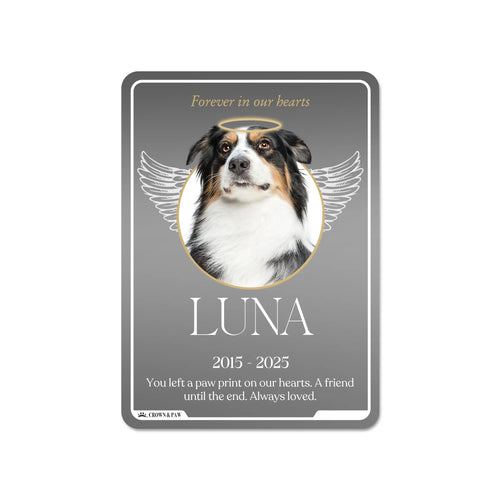 Metal Card Flat Front 1