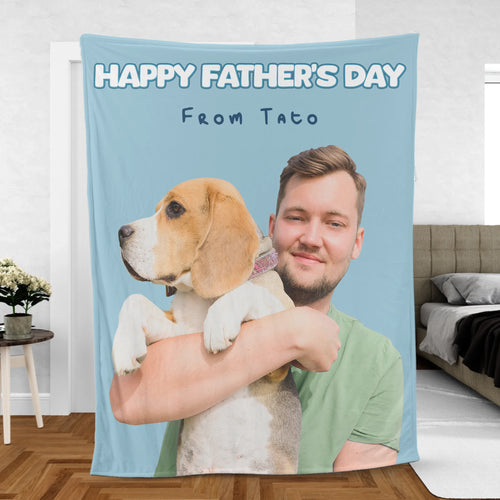 Fleece Blanket Mockup 4