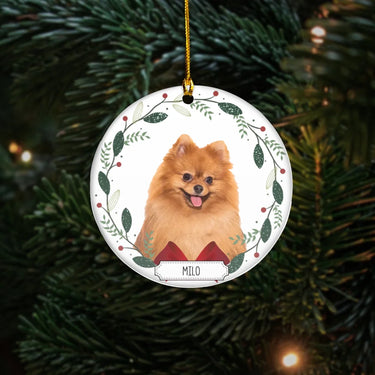Traditional Custom Christmas Ornament - Custom Christmas Gifts