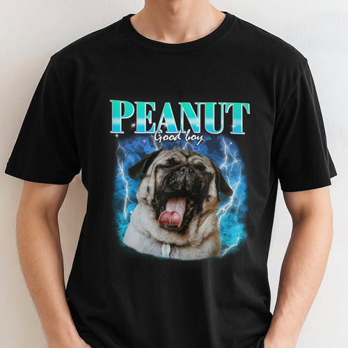 Custom Vintage Style Pet T-Shirt