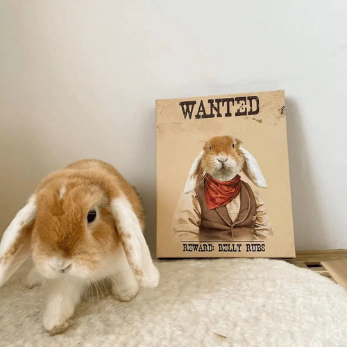 Crown and Paw - Canvas The Wanted - Custom Pet Canvas