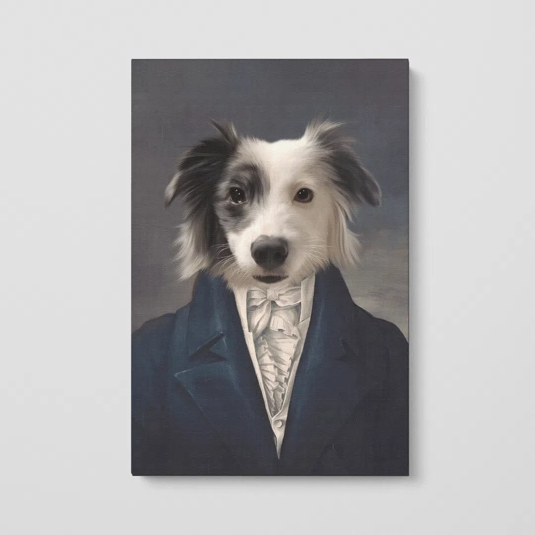 Crown and Paw - Canvas The Aristocrat - Custom Pet Canvas