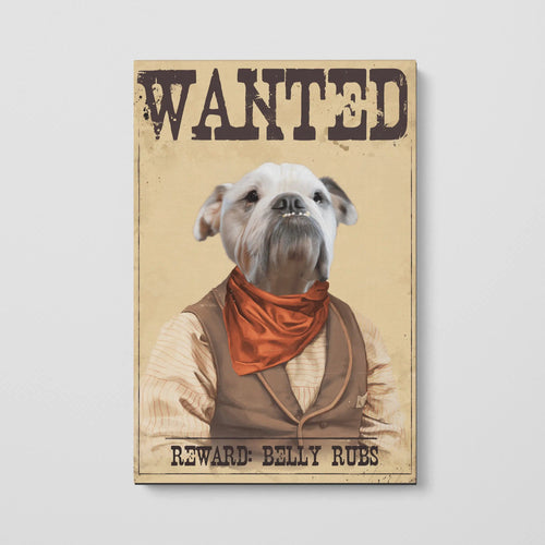 Crown and Paw - Canvas The Wanted - Custom Pet Canvas