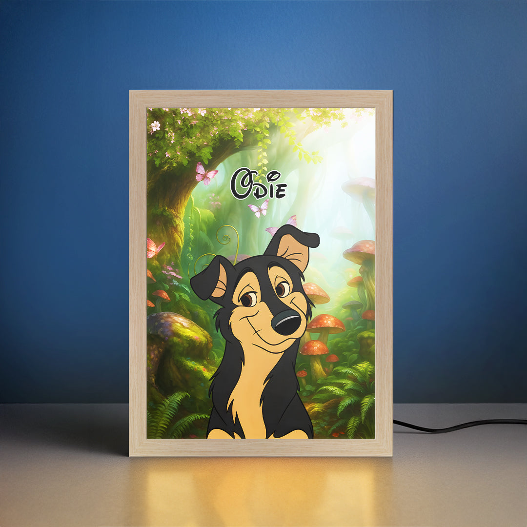 Cartoon Pet Portrait LED Night Light