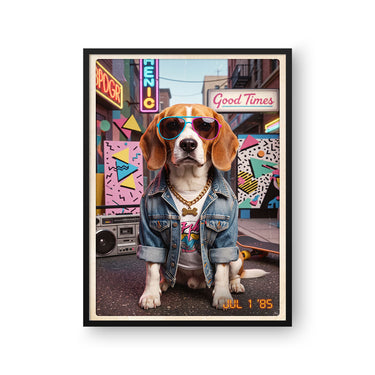 80s Retro Portrait