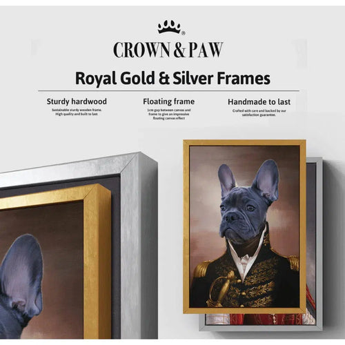 Crown and Paw - Canvas The Shieldmaiden - Custom Pet Canvas