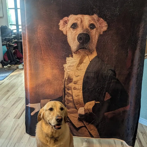 Hamilton - Custom Pet Blanket