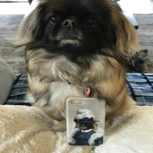 Crown and Paw - Phone Case The Boa Lady - Custom Pet Phone Case