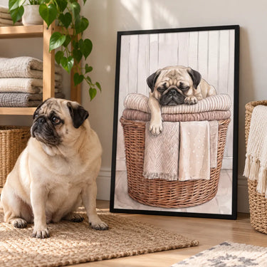 Laundry Room Pet Portrait