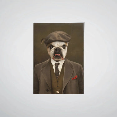 The British Gangster - Custom Pet Poster