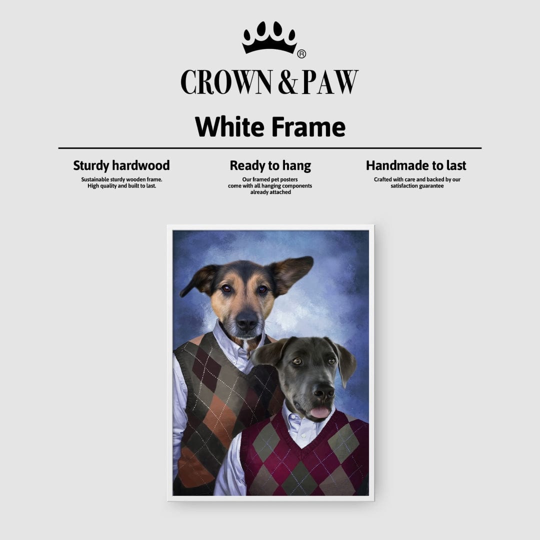 Crown and Paw - Poster The Step Brothers - Custom Pet Poster