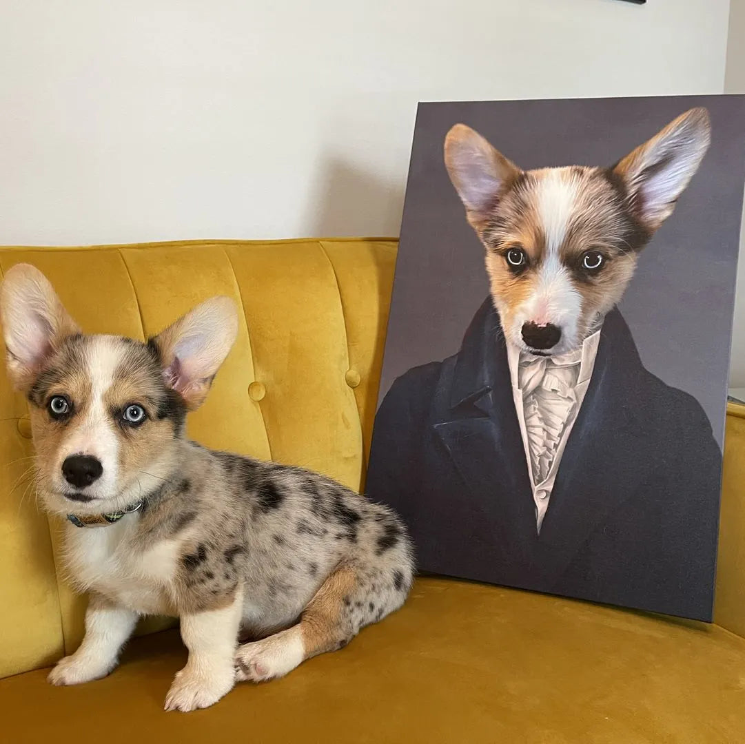 The Aristocrat - Custom Pet Canvas