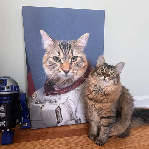 The Astronaut - Custom Pet Canvas