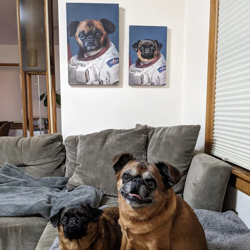 The Astronaut - Custom Pet Canvas
