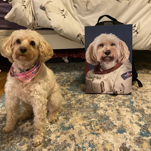 The Astronaut - Custom Pet Canvas