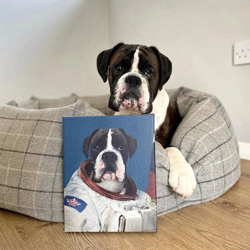 The Astronaut - Custom Pet Canvas