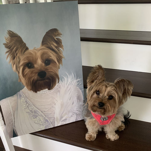 The Ballerina - Custom Pet Canvas