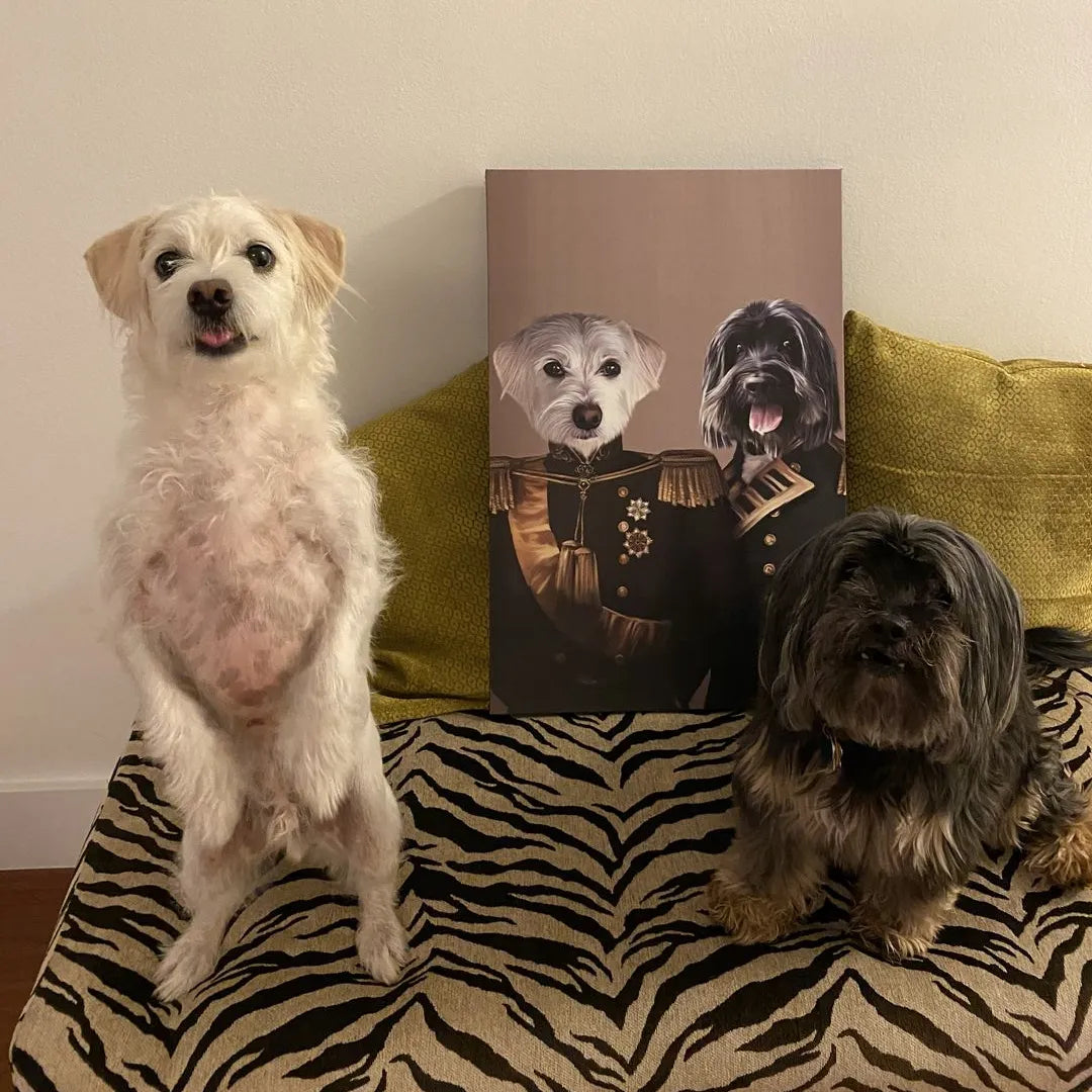 The Brothers In Arms - Custom Pet Canvas