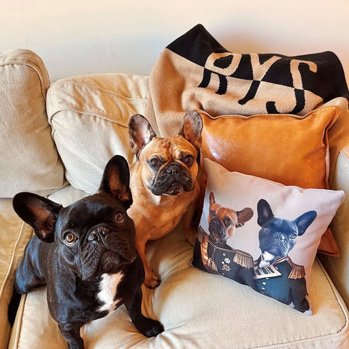 The Brothers In Arms - Custom Throw Pillow