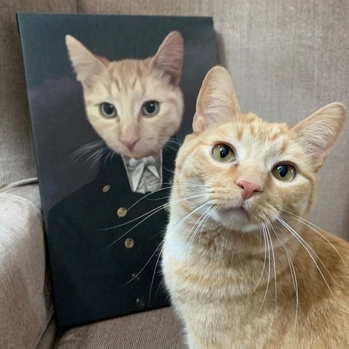 The Captain - Custom Pet Canvas