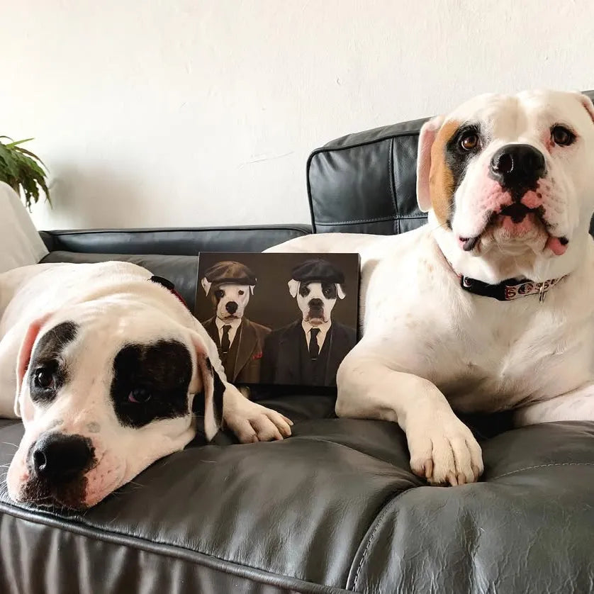 The Gangster Brothers - Custom Pet Canvas