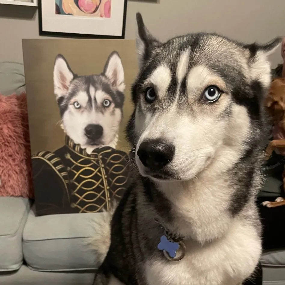The Noble - Custom Pet Canvas