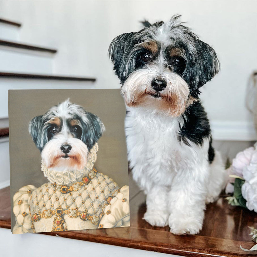 The Princess - Custom Pet Canvas