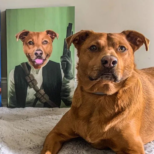 The Rebel - Custom Pet Canvas