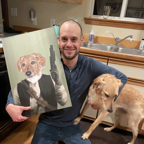 The Rebel - Custom Pet Canvas