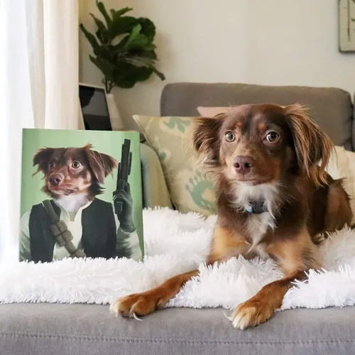 The Rebel - Custom Pet Canvas