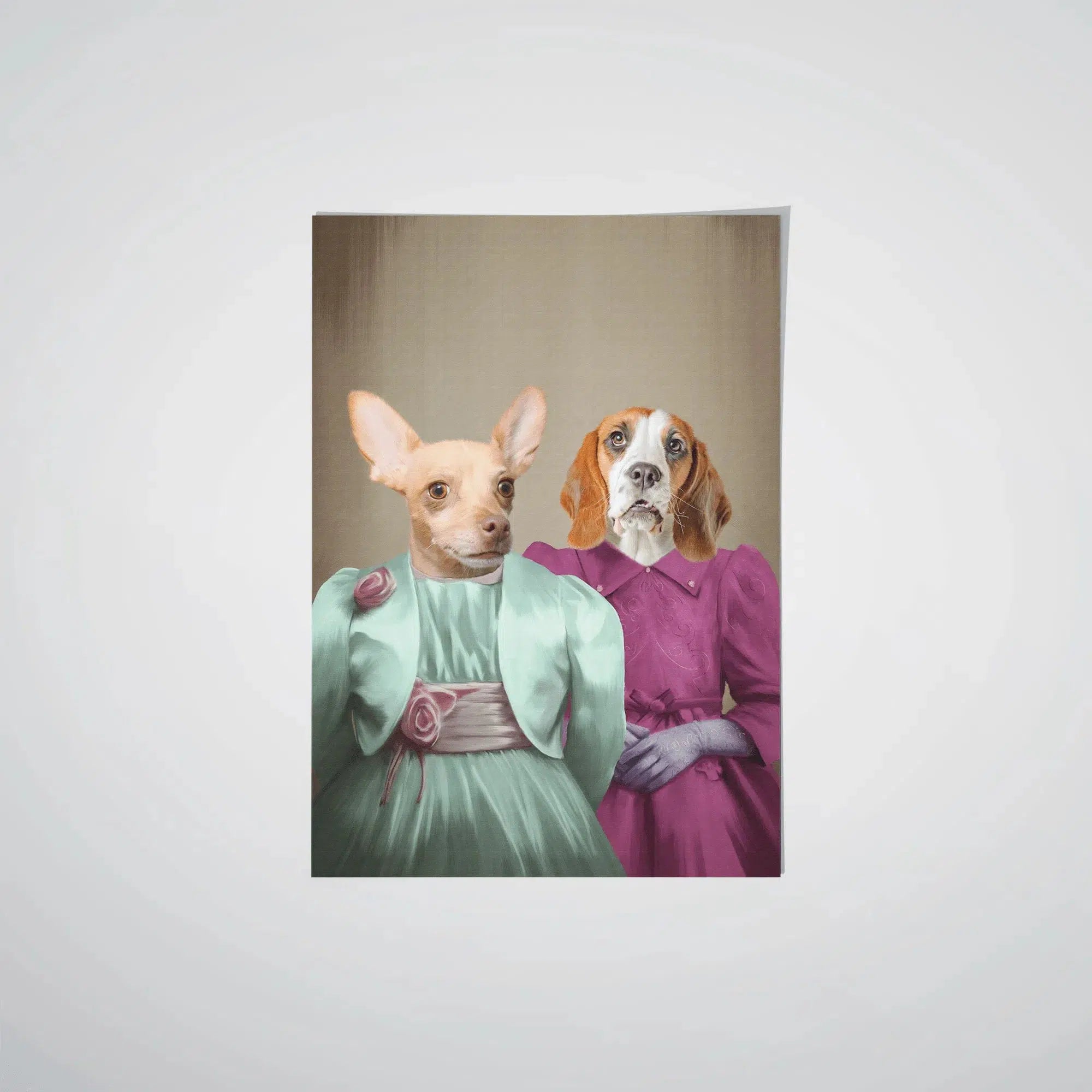 Crown and Paw - Poster The Sisters - Custom Pet Poster
