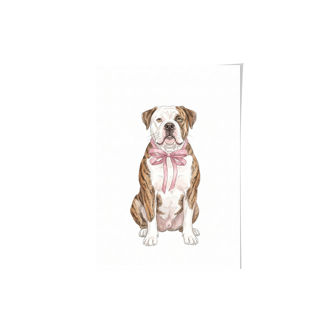 Bow Tied Pet Portrait