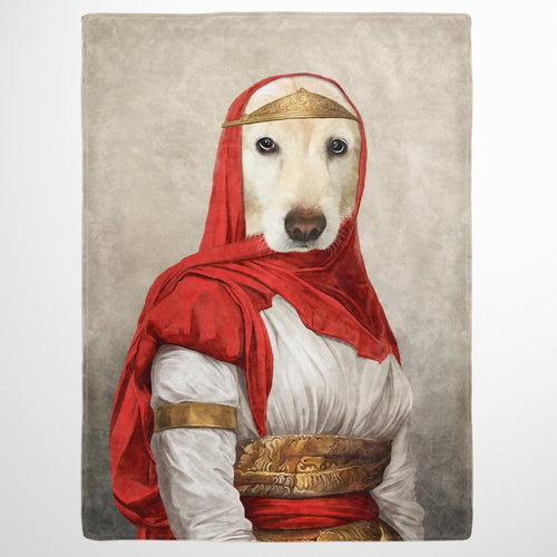 Crown and Paw - Blanket The Persian Princess - Custom Pet Blanket