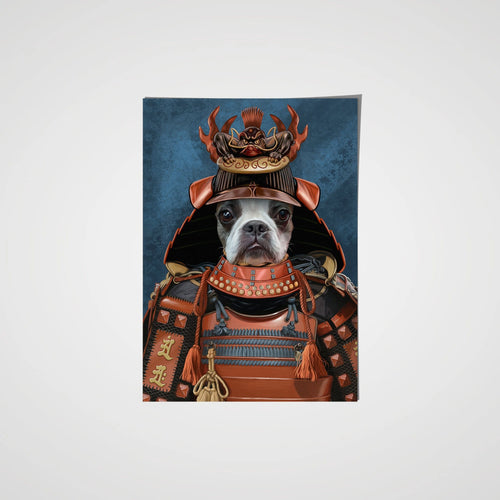 Crown and Paw - Poster The Samurai - Custom Pet Poster