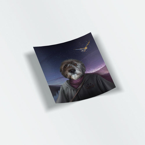 Crown and Paw - Sticker The Wizard - Custom Stickers