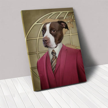 The Reporter - Custom Pet Canvas