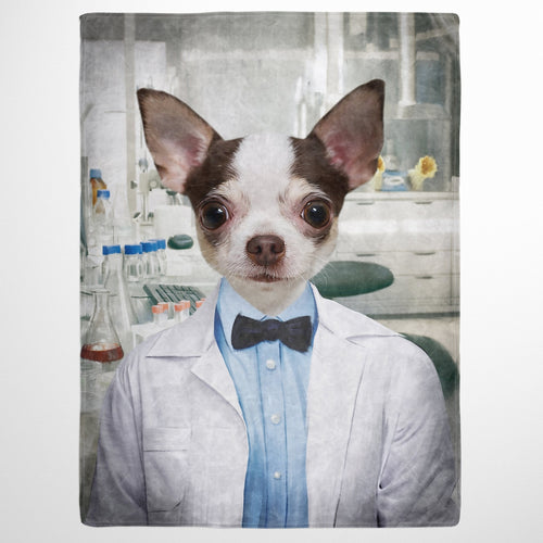 Crown and Paw - Blanket The Scientist - Custom Pet Blanket