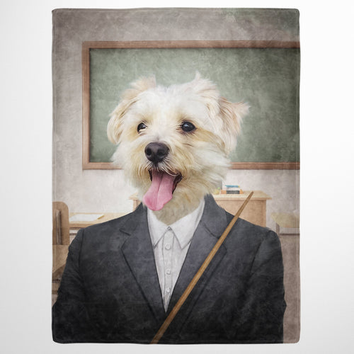 Crown and Paw - Blanket The Teacher - Custom Pet Blanket