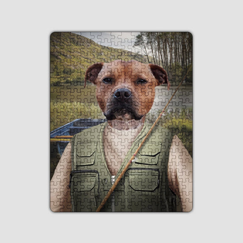 Crown and Paw - Puzzle The Fisherman - Custom Puzzle 11" x 14"