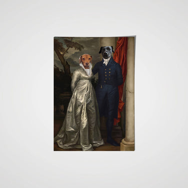 The Dinner Date - Custom Pet Poster