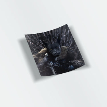 The King in the North - Custom Stickers