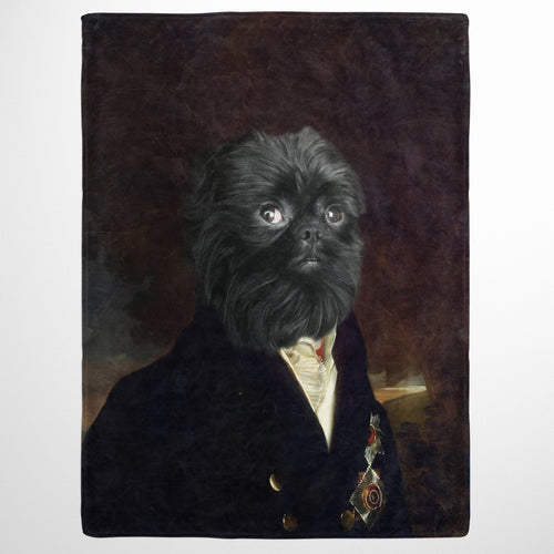 Crown and Paw - Blanket The Count - Custom Pet Blanket