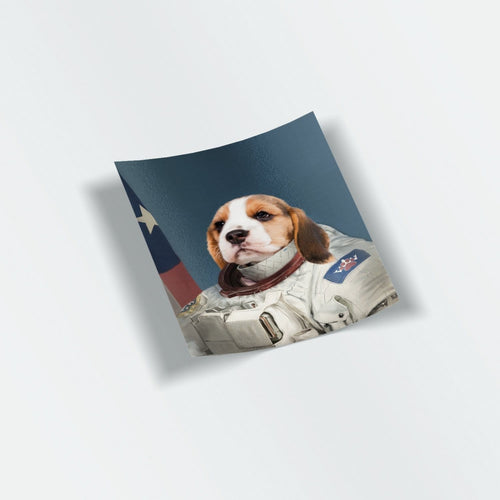 Crown and Paw - Sticker The Astronaut - Custom Stickers