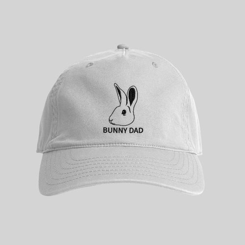 Crown and Paw - Hat Custom Pet Face Classic Dad Cap White / Full Color